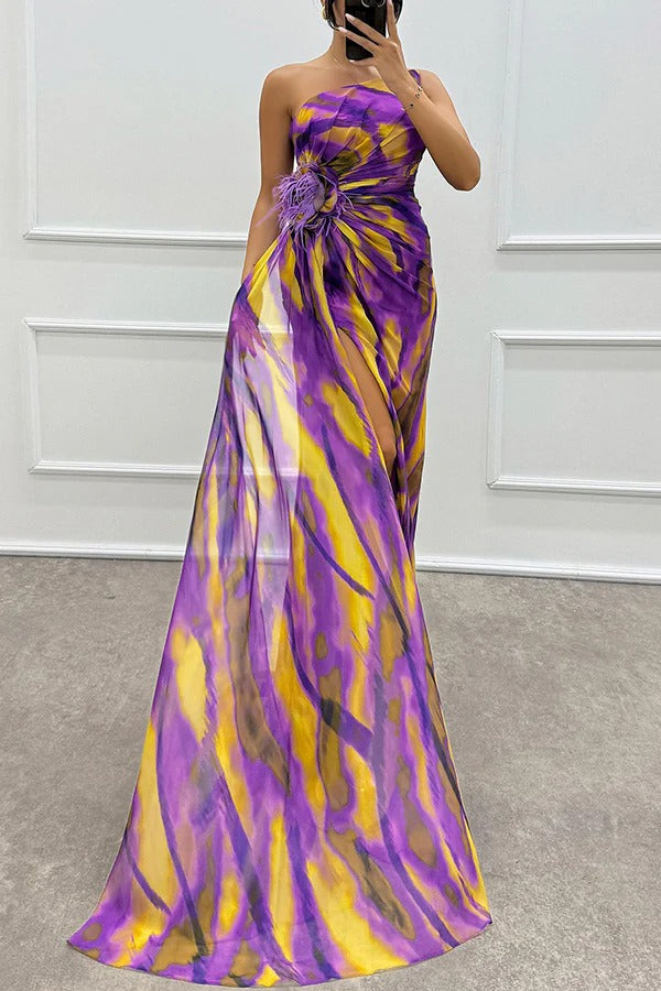 Emeline New York™ | Vibrant Draped Dress