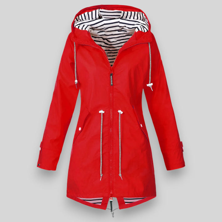 Elise | Waterproof Longline Rain Jacket