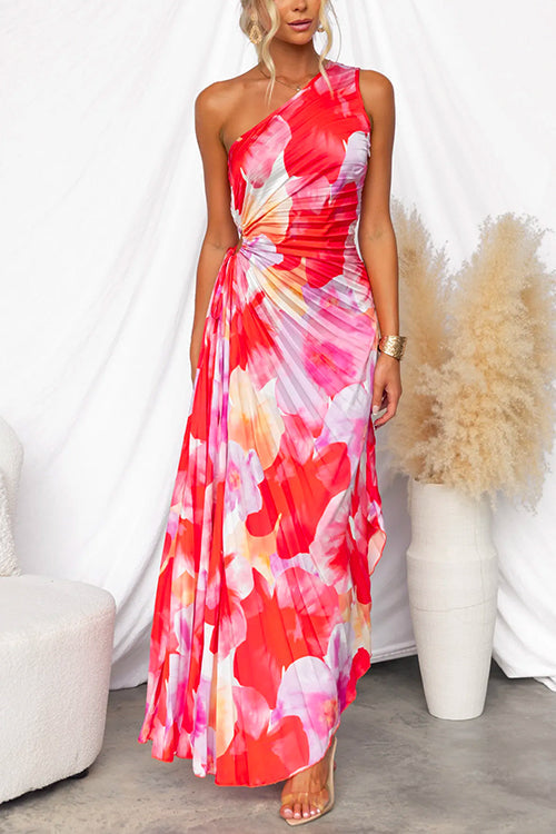 Emeline New York™ | Vibrant Tropical Evening Dress