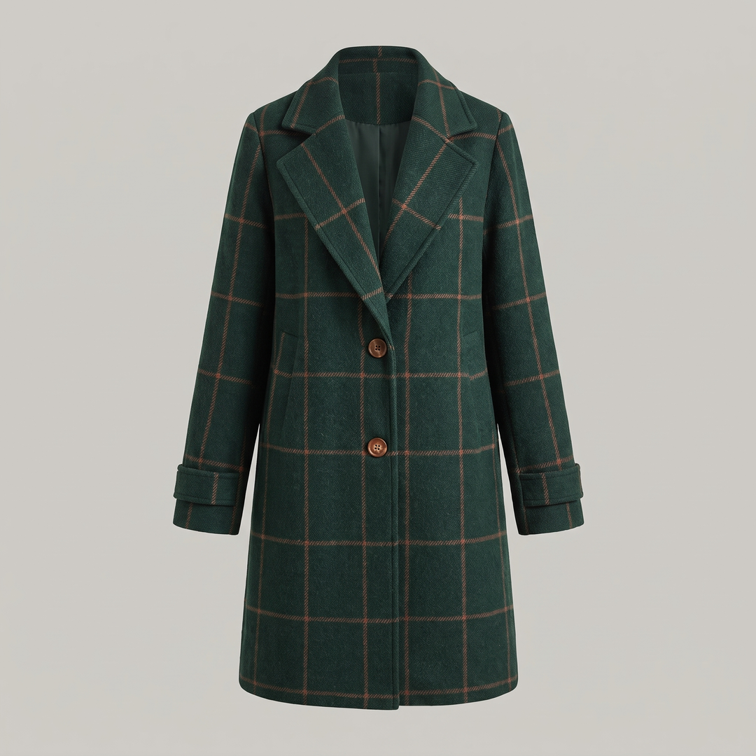 Elowen Classic Checkered Coat