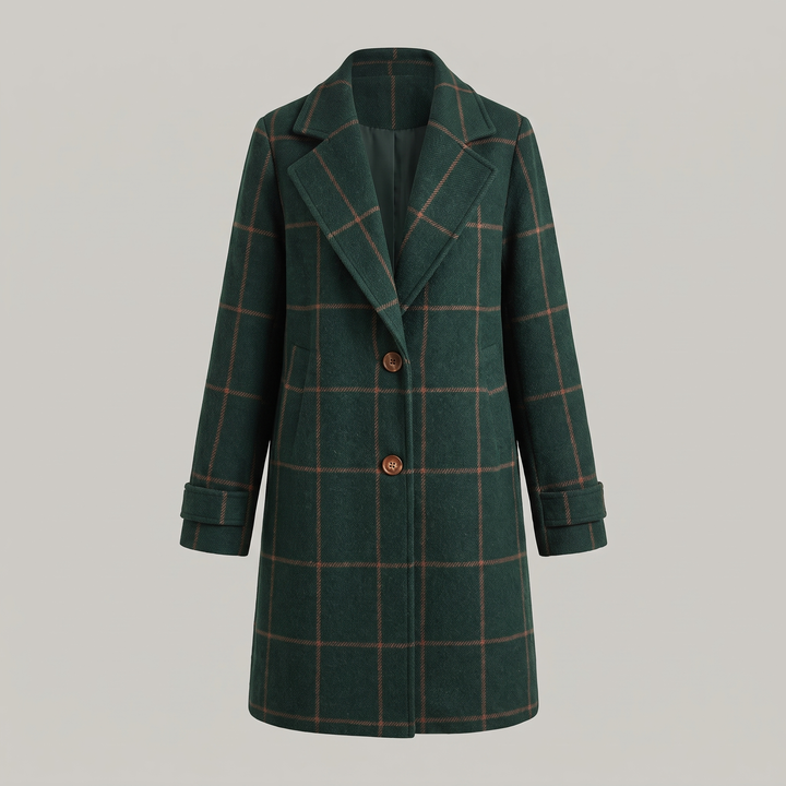 Elowen Classic Checkered Coat