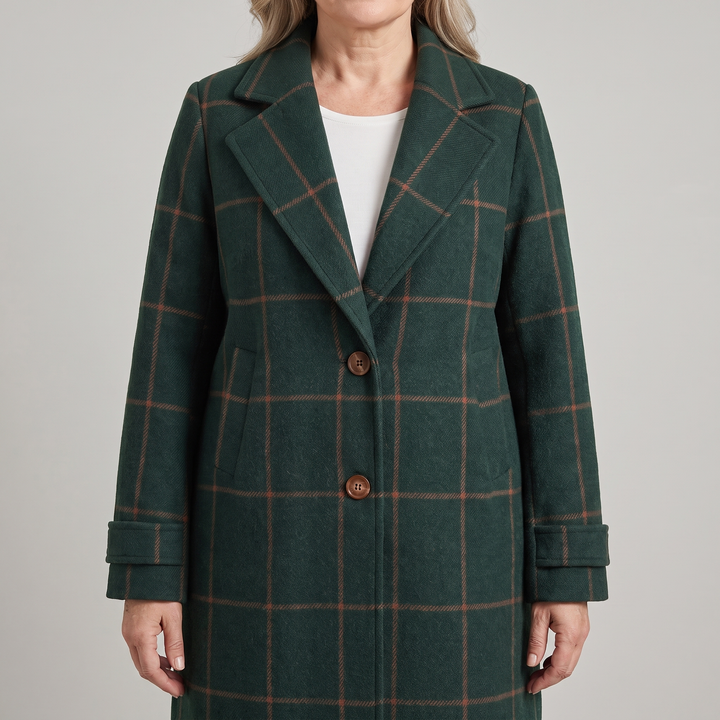 Elowen Classic Checkered Coat
