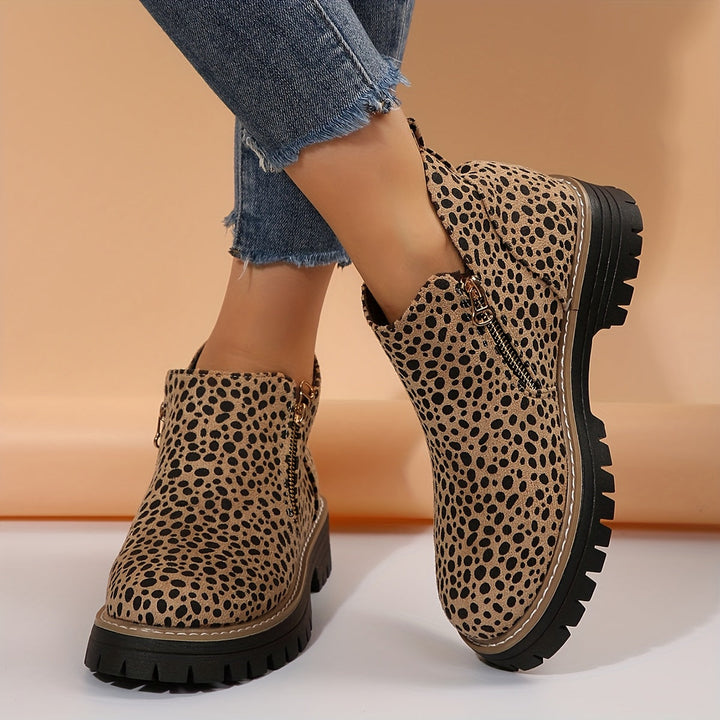 Kathleen Zip Ankle Boots
