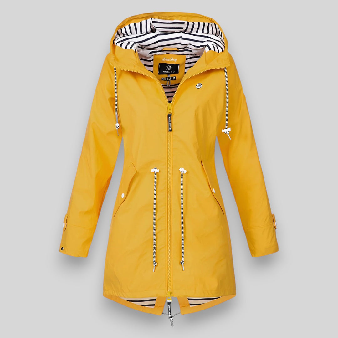 Elise | Waterproof Longline Rain Jacket