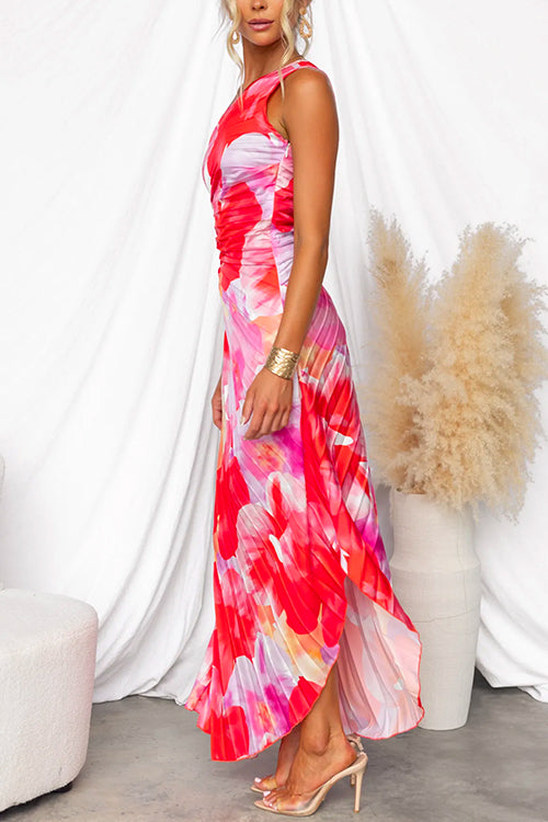 Emeline New York™ | Vibrant Tropical Evening Dress