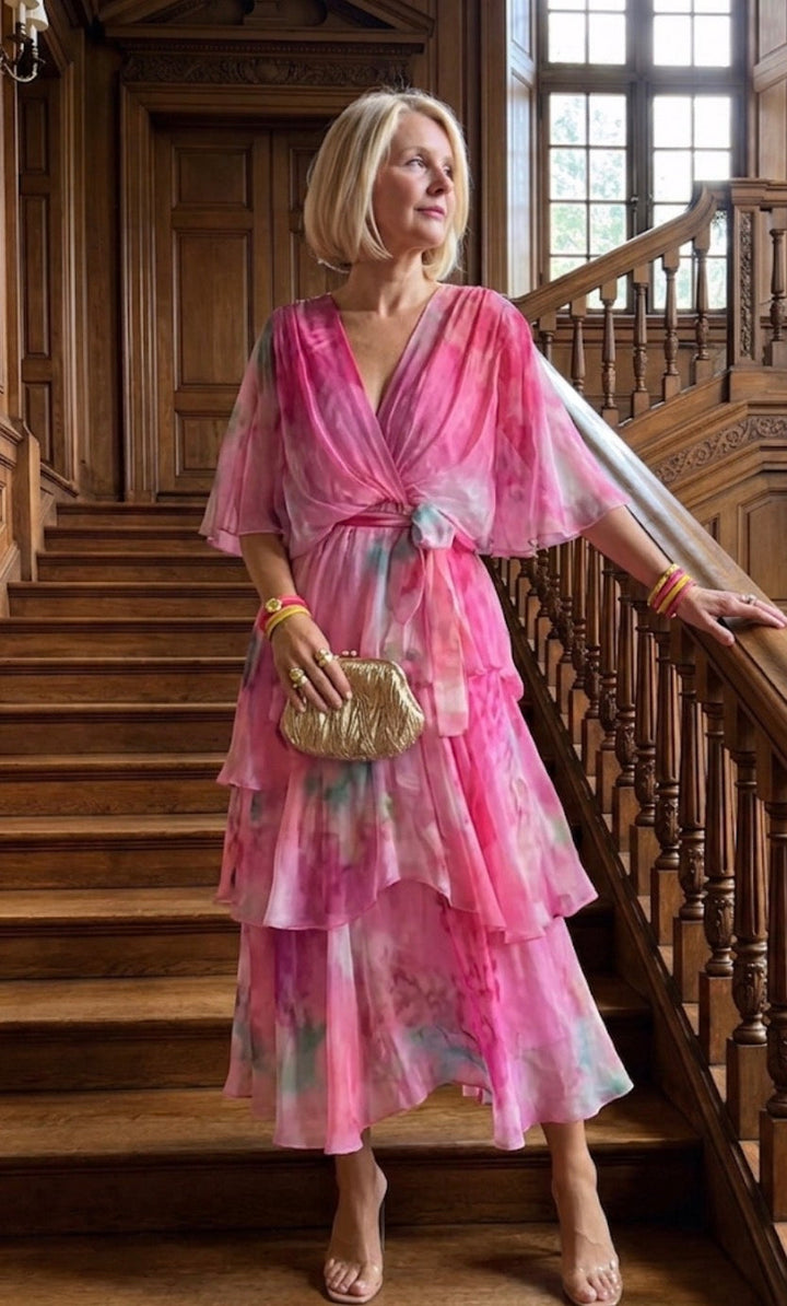 Emeline New York™ | Layered Floral Sun Dress