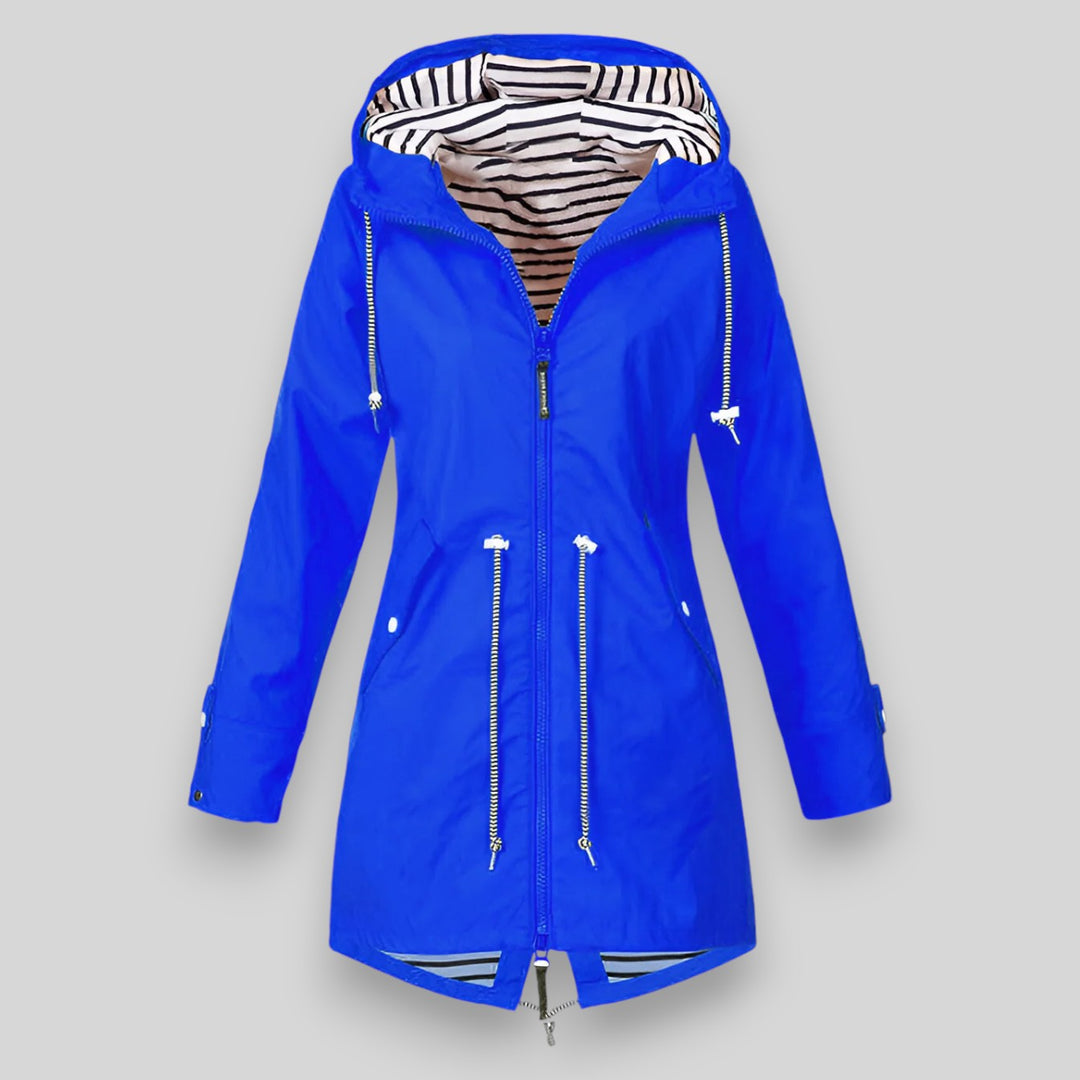 Elise | Waterproof Longline Rain Jacket