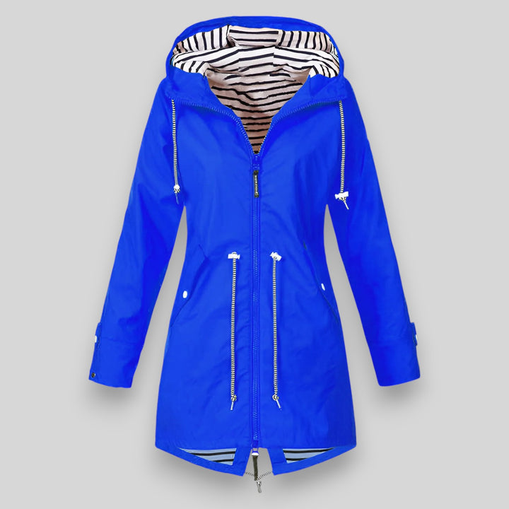 Elise | Waterproof Longline Rain Jacket