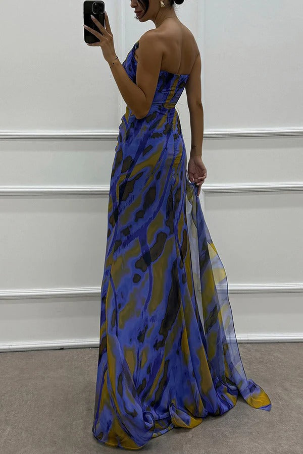 Emeline New York™ | Vibrant Draped Dress