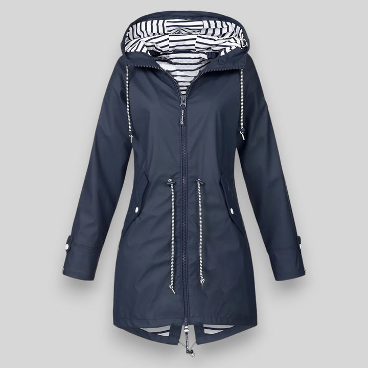 Elise | Waterproof Longline Rain Jacket