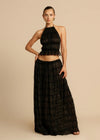 Black set (Skirt + Top)