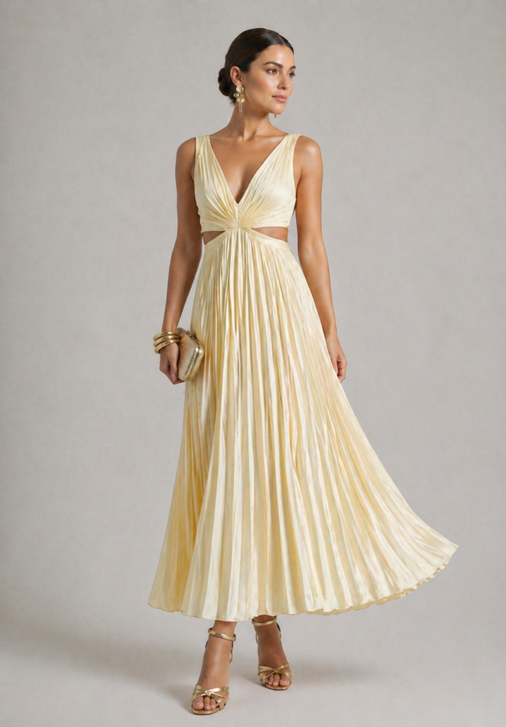 Emeline New York™  | Radiant Twist Dress