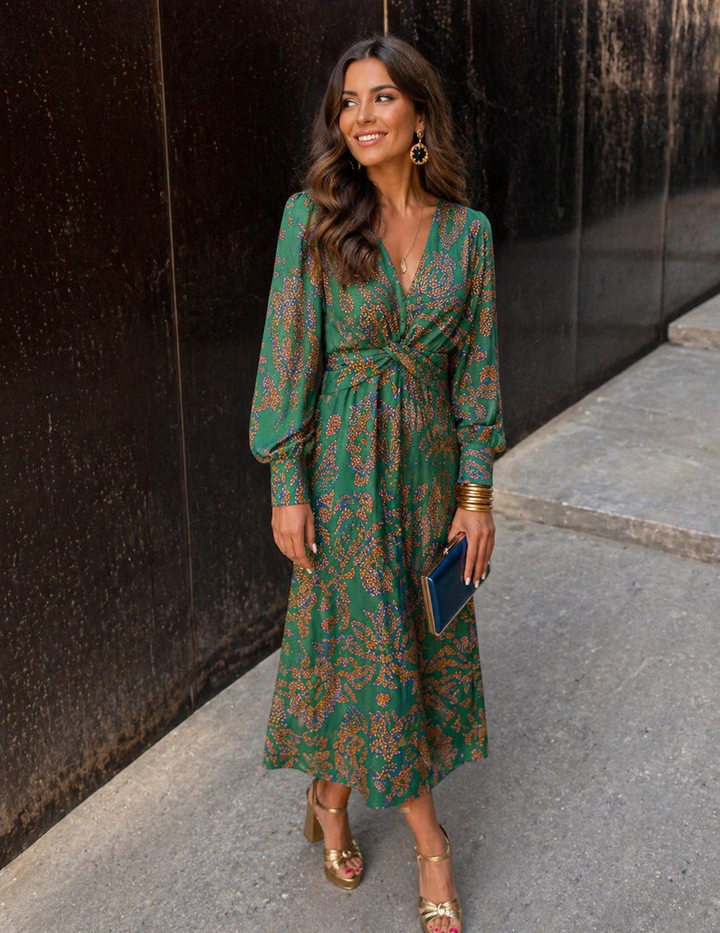 Emeline New York™ | Floral print Dress