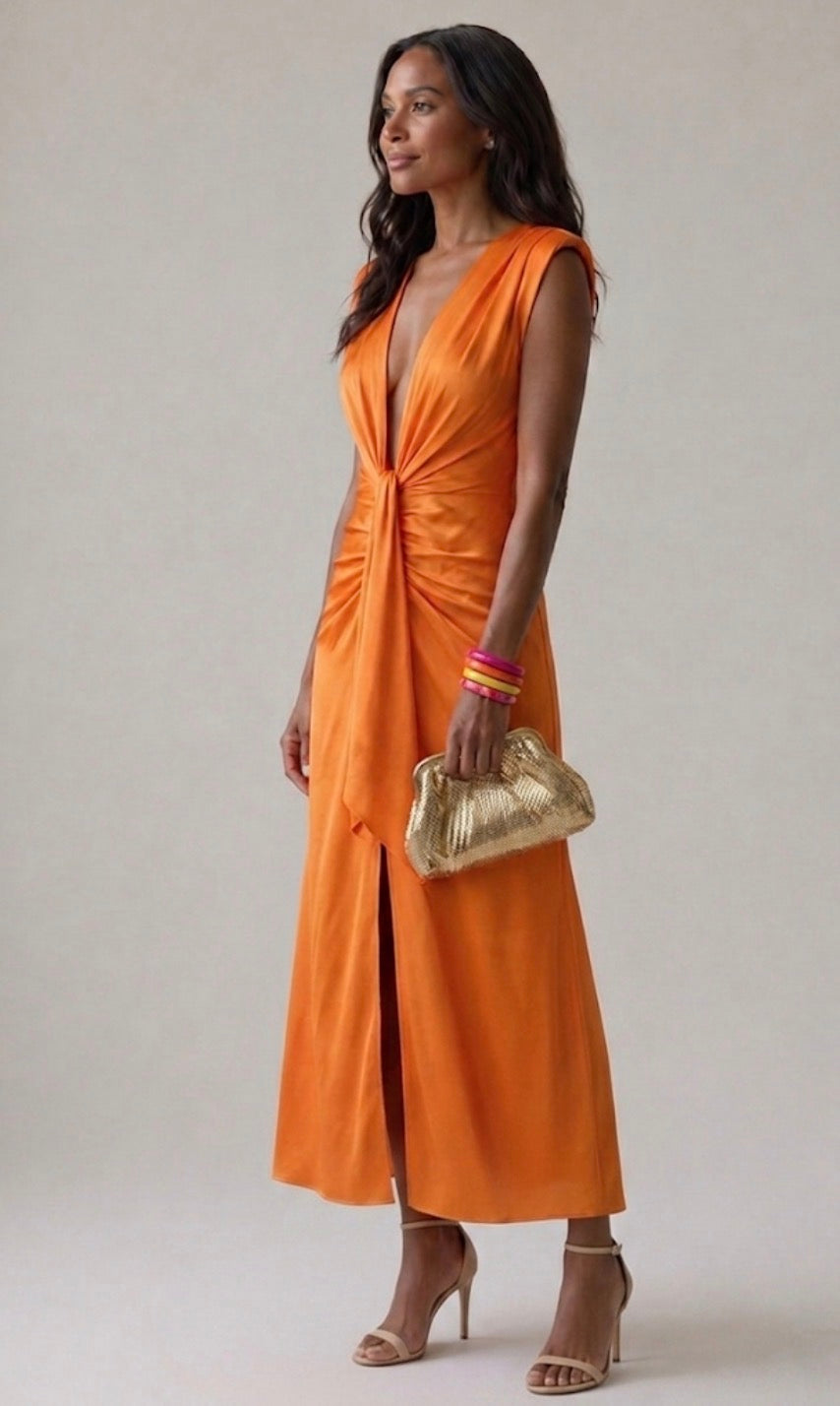 Emeline New York™ | Elegant Pleated Dress
