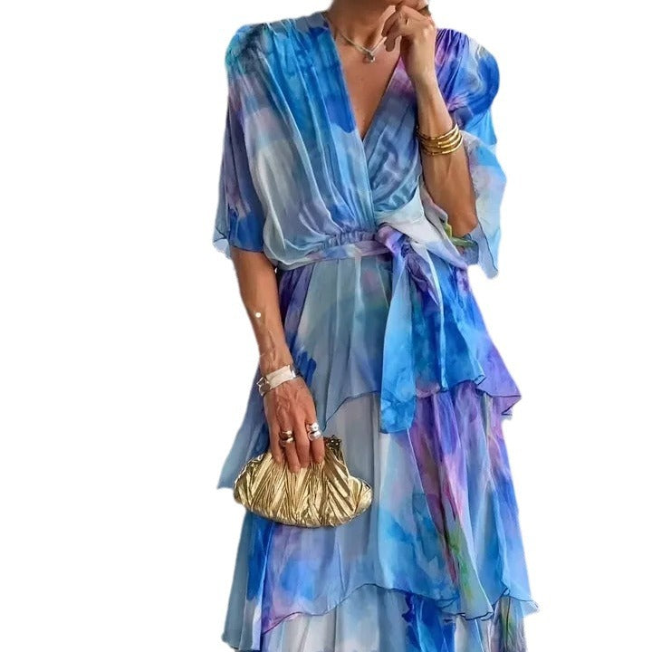 Emeline New York™ | Layered Floral Sun Dress