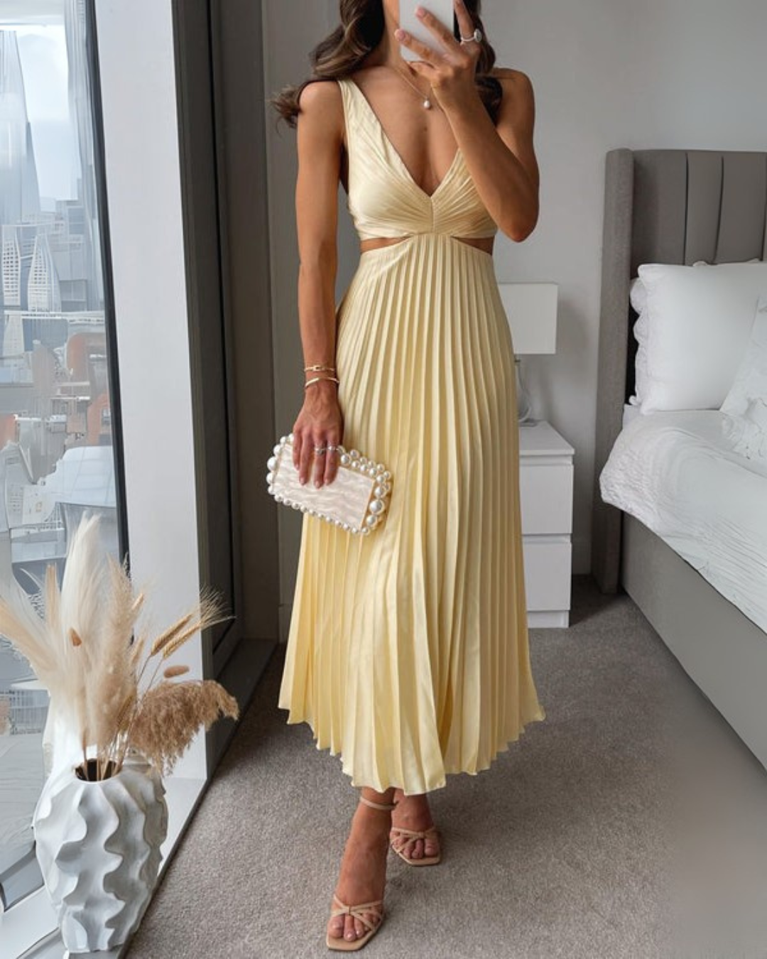 Emeline New York™  | Radiant Twist Dress