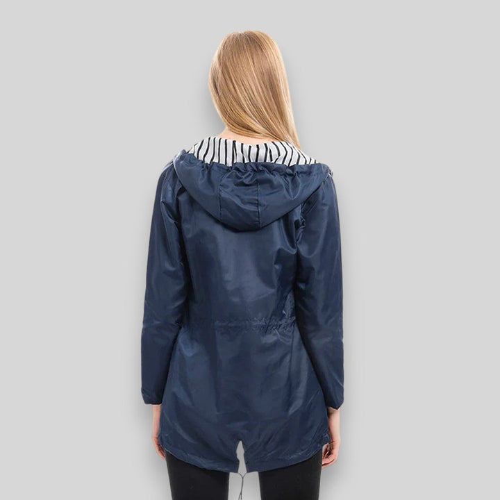 Elise | Waterproof Longline Rain Jacket
