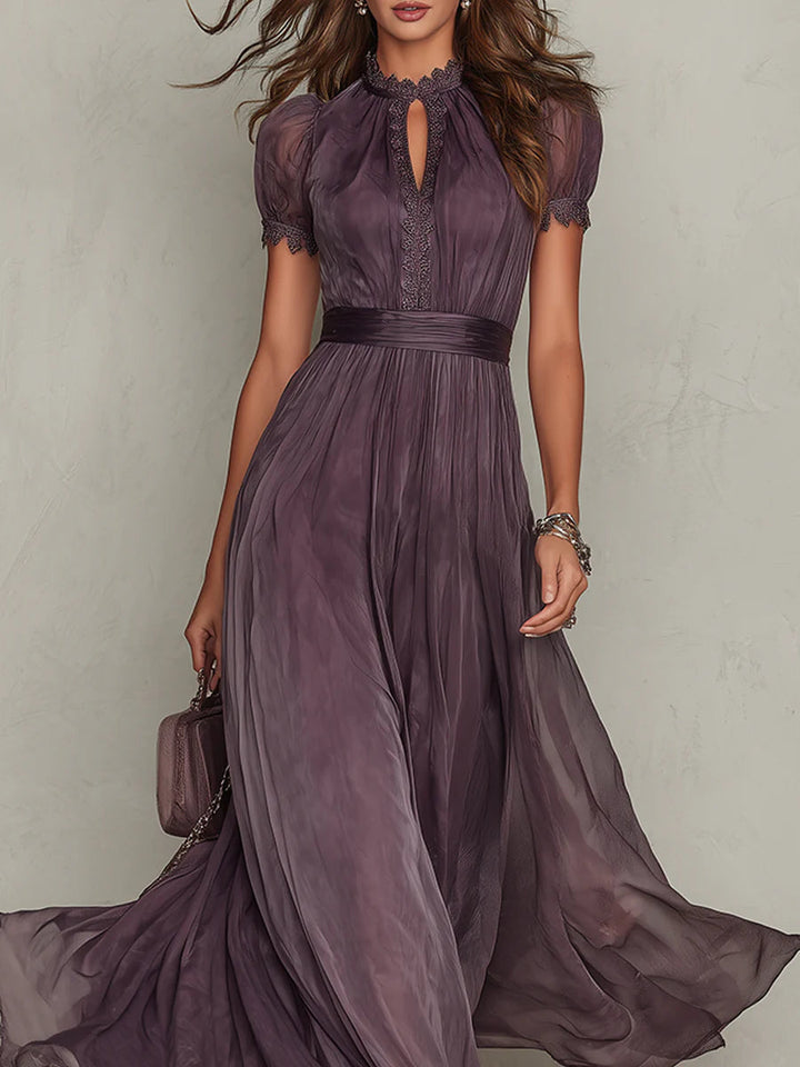 Marilyn™ - Elegant Gathered Summer Maxi Dress