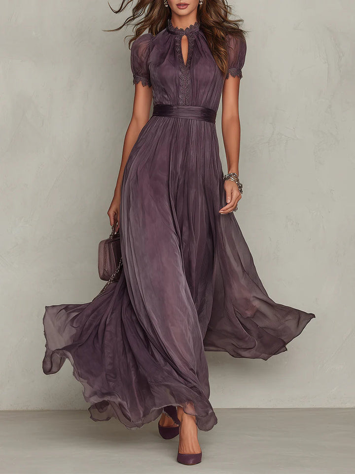 Marilyn™ - Elegant Gathered Summer Maxi Dress