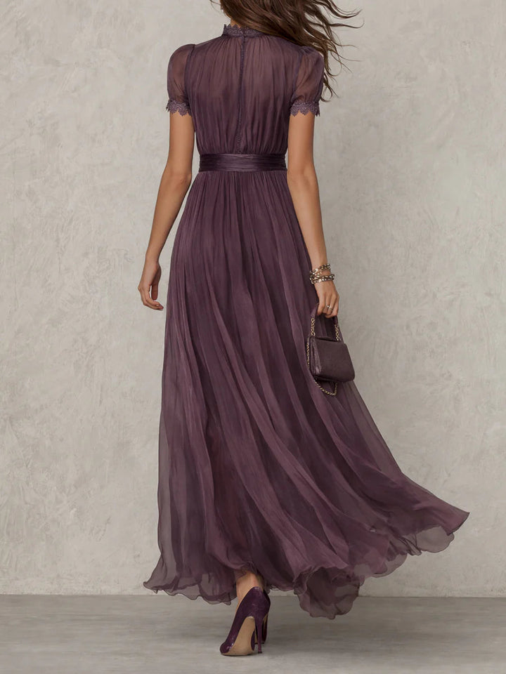 Marilyn™ - Elegant Gathered Summer Maxi Dress