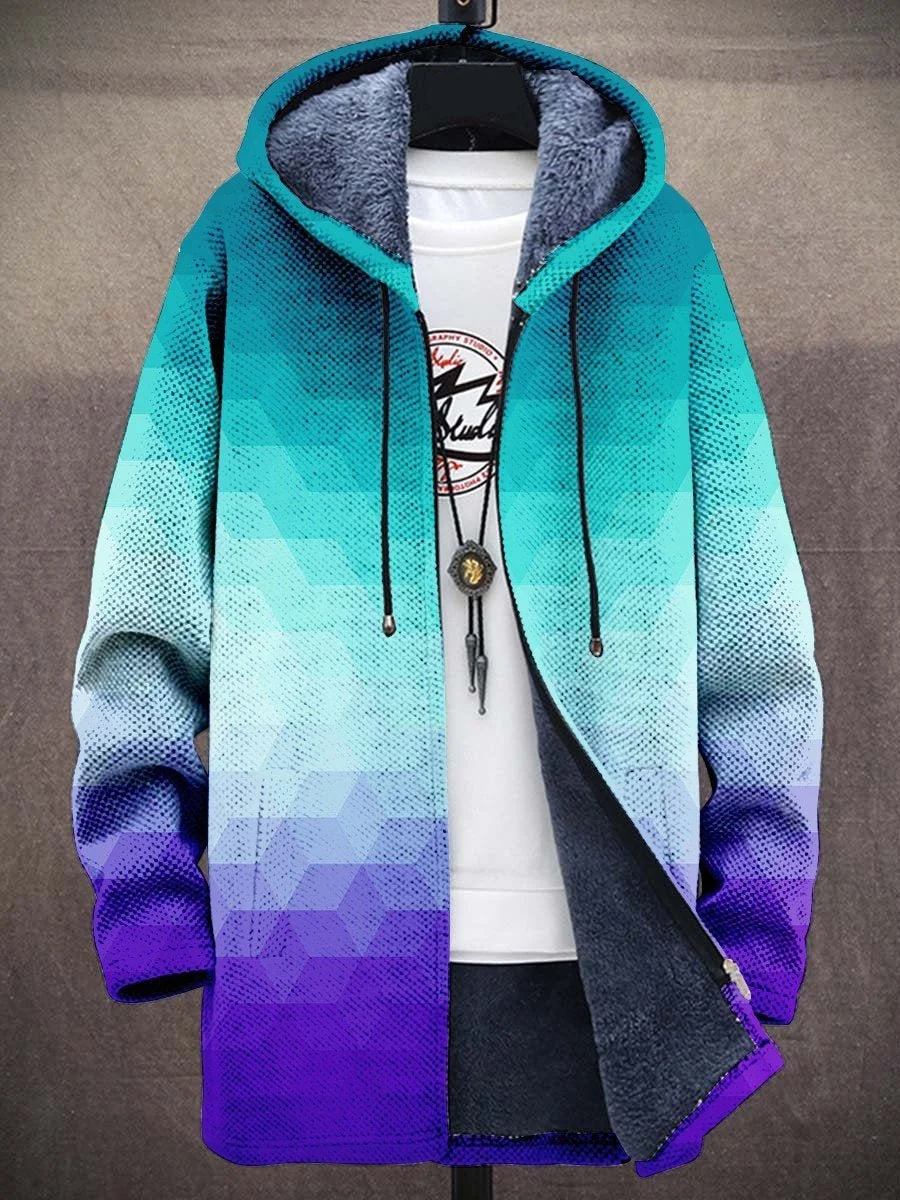 Cynthia | Artful Hooded Cardigan