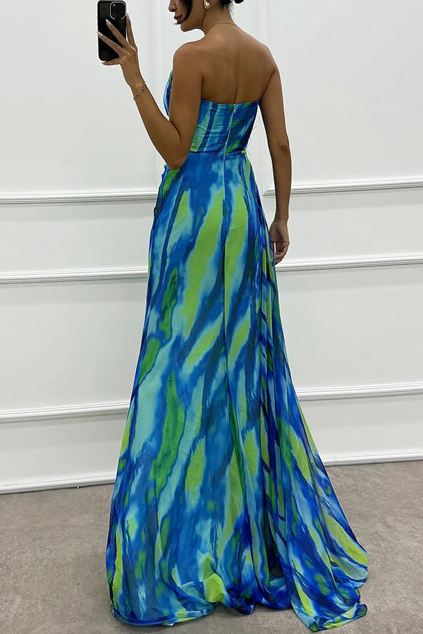 Emeline New York™ | Vibrant Draped Dress