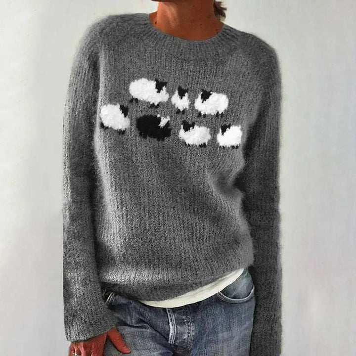 Poppy™ - Retro Cozy Sweater