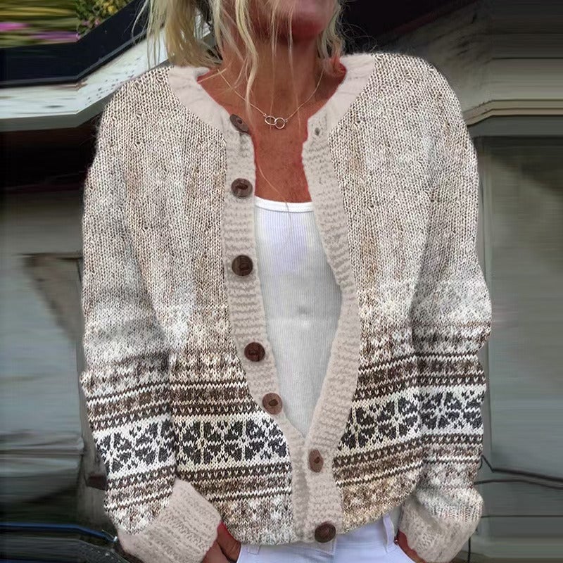 Adeline | Vintage Icelandic Cardigan