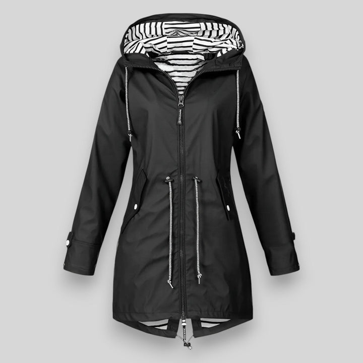 Elise | Waterproof Longline Rain Jacket